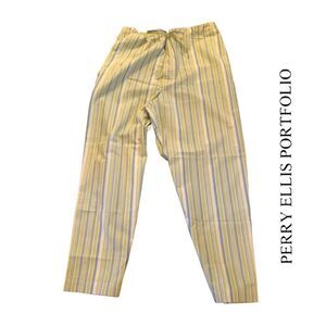 Perry Ellis Portfolio Pajama Pants -Stripes, NWOT Size L